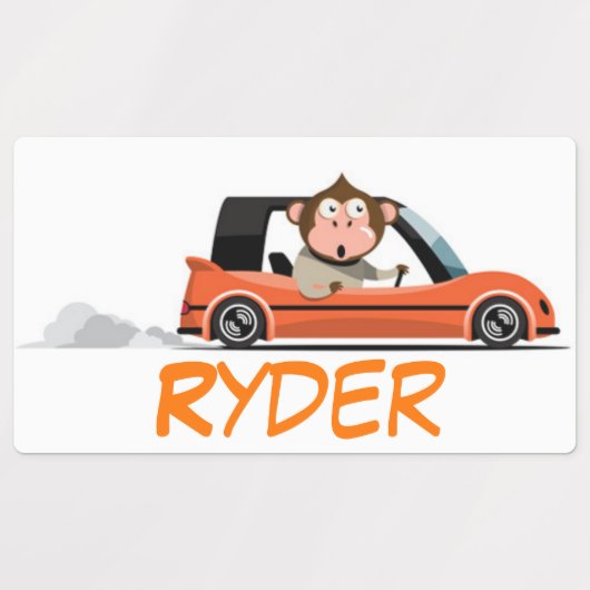 モンキードライバー ラベル (デザイン2)