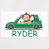 モンキードライバー ラベル (デザイン1)