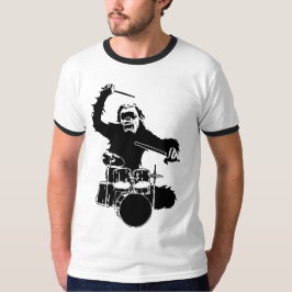 モンキードラマー Tシャツ