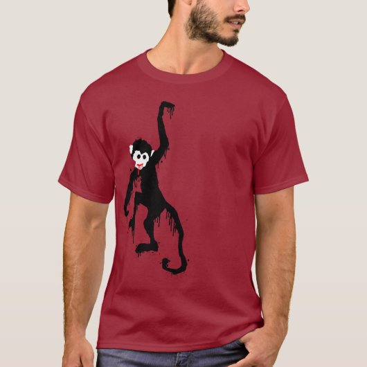 モンキードリブル Tシャツ (正面)