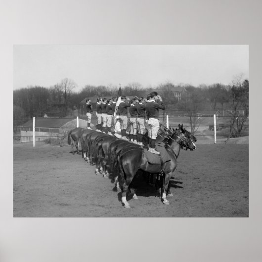 モンキードリル， 1920s ポスター (正面)