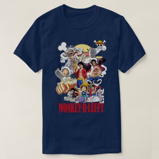 モンキードルフィ Tシャツ (デザイン正面)