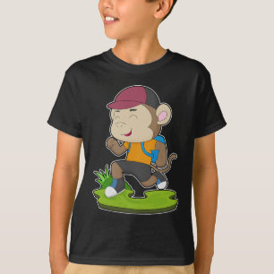 モンキーハイカーバックパック Tシャツ