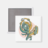 モンキーバおもしろいナファイター マグネット (正面/裏面)