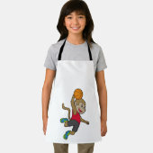 モンキーバスケットボール選手バスケットボール エプロン (インサイチュ)