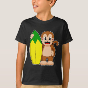 モンキーバナナサーフィン Tシャツ