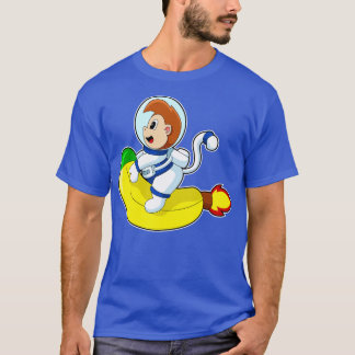 モンキーバナナ宇宙飛行士 Tシャツ