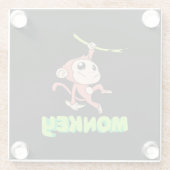 モンキーバナナ ガラスコースター (裏面)