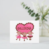 モンキーバレエ ポストカード (スタンド正面)