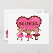 モンキーバレエ ポストカード (正面/裏面)