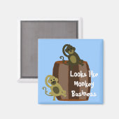 モンキーバレル事業 マグネット (正面/裏面)