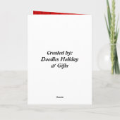 モンキーバレンタインカード シーズンカード (裏面)