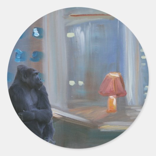 モンキーバー ラウンドシール (正面)