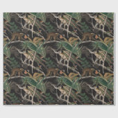 モンキーパターン ラッピングペーパー (フラット)