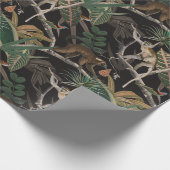 モンキーパターン ラッピングペーパー (角)