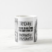 モンキービジネスなし コーヒーマグカップ (中央)