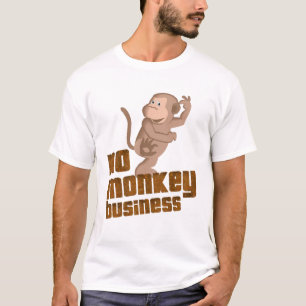 モンキービジネスはティーをからかいません Tシャツ