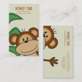 モンキービジネスカード 名刺 (正面/裏面)