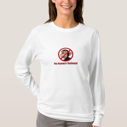 モンキービジネス無し Tシャツ (正面)