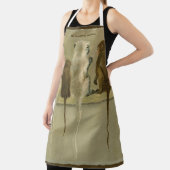 モンキービジネス誕生日グループパーソナライズされた エプロン (インサイチュ)