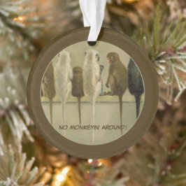 モンキービジネス誕生日グループパーソナライズされた オーナメント