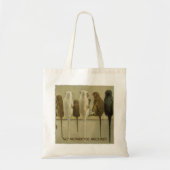 モンキービジネス誕生日グループパーソナライズされた トートバッグ (正面)