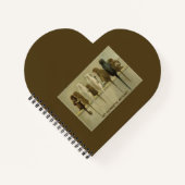 モンキービジネス誕生日グループパーソナライズされた ノートブック (正面)