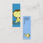 モンキービジネス –  スキニー名刺 (正面/裏面)