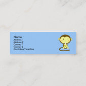 モンキービジネス –  スキニー名刺 (裏面)