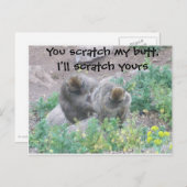 モンキービジネス ポストカード (正面/裏面)