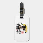 モンキービジネス,ワイルドおもしろい ラゲッジタグ (正面縦)