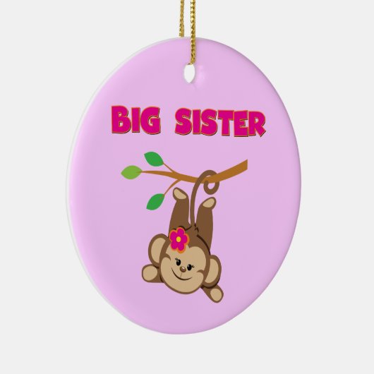 モンキービッグシスター セラミックオーナメント (右)