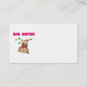 モンキービッグシスター 名刺 (裏面)