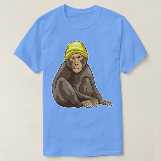 モンキービーニー Tシャツ (デザイン正面)
