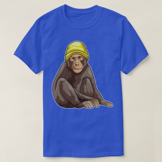 モンキービーニー Tシャツ (デザイン正面)