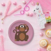 モンキーファンキー ペーパープレート (パーティー)