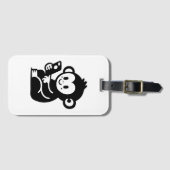 モンキーフォン ラゲッジタグ (正面横)