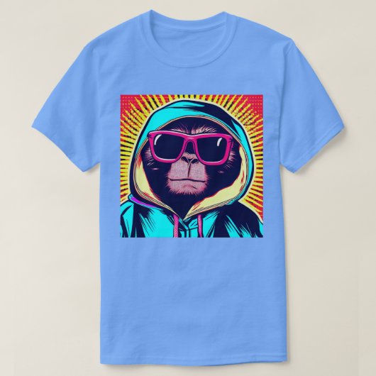 モンキーフリースタイル Tシャツ (デザイン正面)