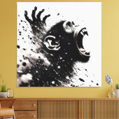 モンキーブラスト キャンバスプリント (インサイチュ (リビング))