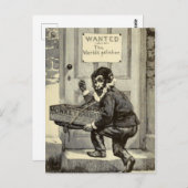 「モンキーブランドの石鹸の広告」 ポストカード (正面/裏面)