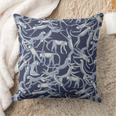 モンキーブルー クッション (ブランケット)