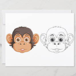 モンキーヘッドのカラーリングページ