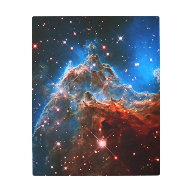 モンキーヘッド星雲 メタルプリント (正面)