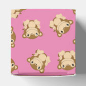 モンキーベビーシャワーピンク フェイバーボックス (上部)