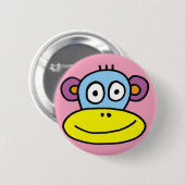 モンキーボタン 缶バッジ (正面&裏面)
