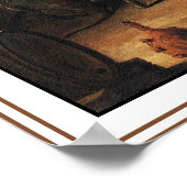 モンキーポスタープリント: Monkey in Kitchen by Tenier ポスター (角)