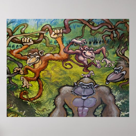 モンキーポスター ポスター (正面)