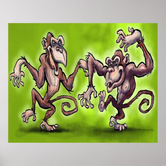 モンキーポスター ポスター (正面)