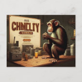 モンキーポストカードでスマイルを送信する ポストカード (正面)