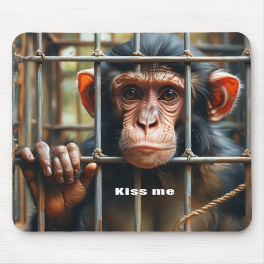 モンキーマウスパッド マウスパッド (正面)